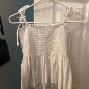 Brand new, never worn white cami